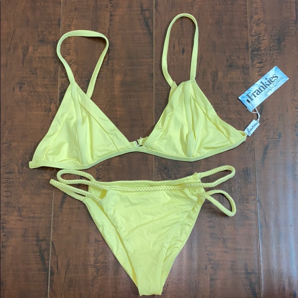 Pastel yellow Frankie’s bikini